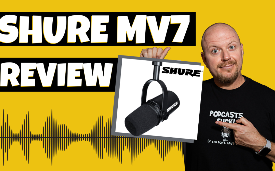 Best Podcasting Mic - (REVIEW) SHURE MV7 XLR/USB Podcasting Microphone