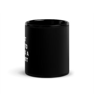 Black Glossy Mug